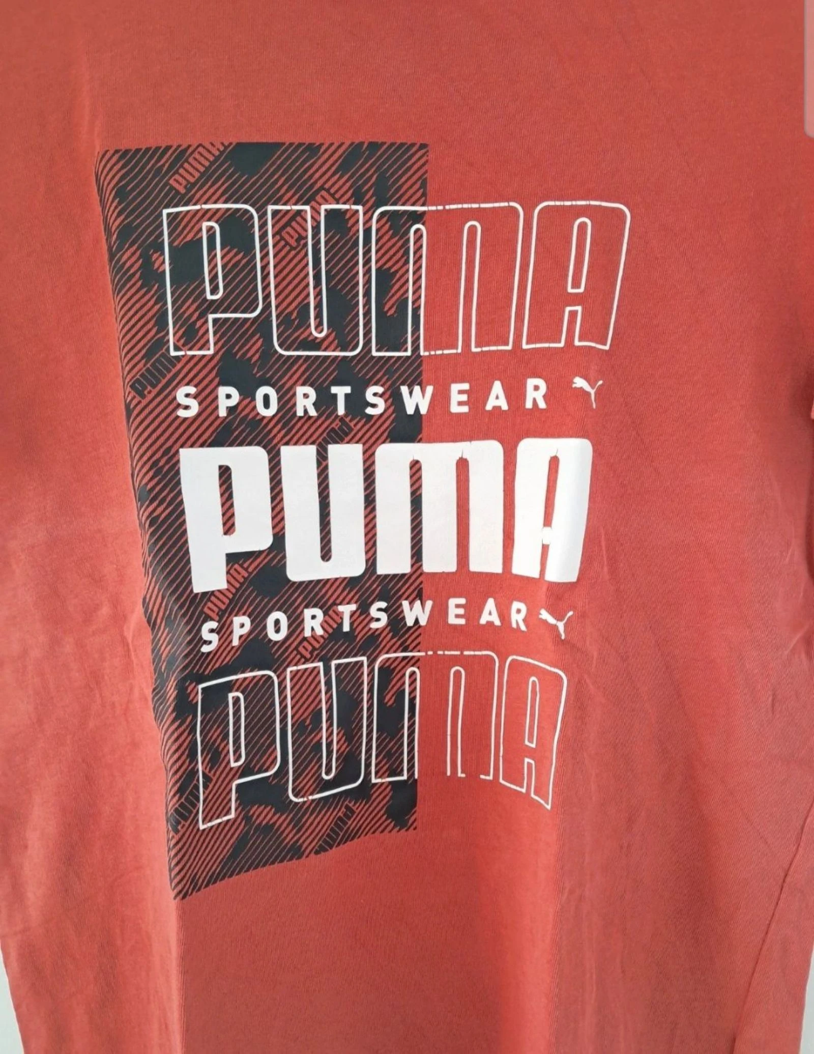 Camiseta de manga corta talla 11-12 años roja puma – photo 2